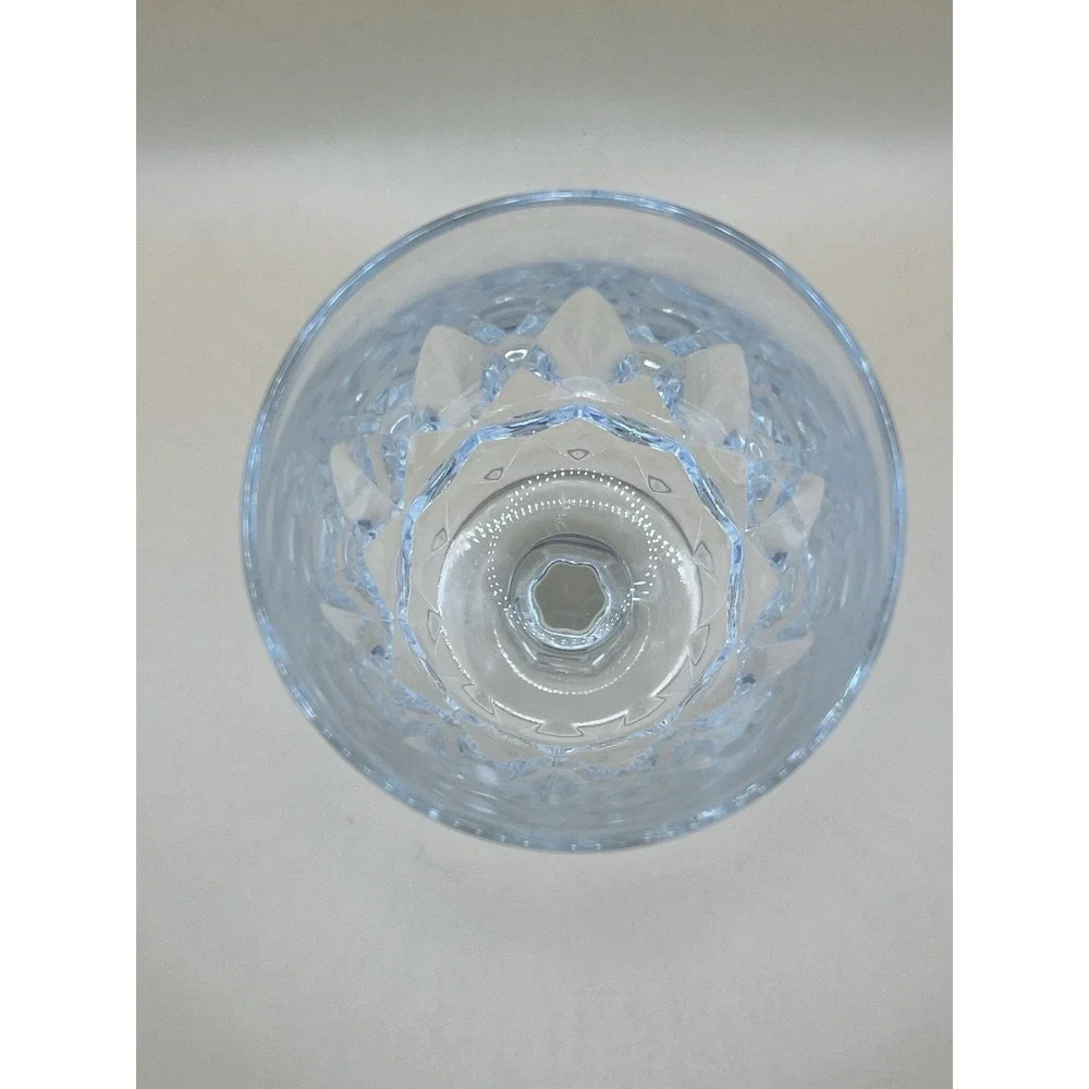 Set of 4 Arcoroc Artic Clear Glass Pedestal Wine Glasses‎ Dessert Cups 5.75